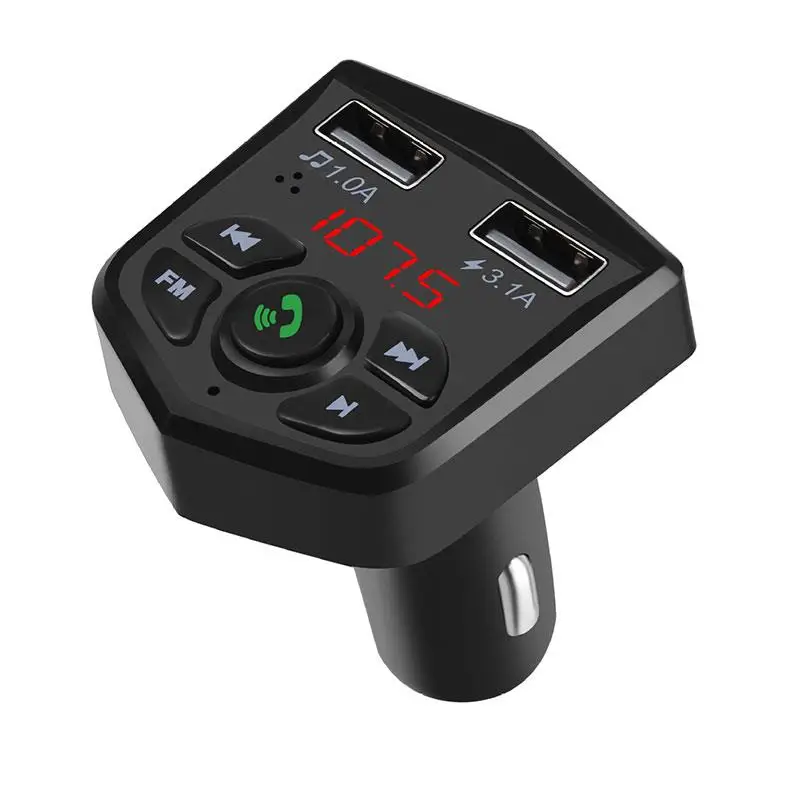 Портативный автомобильный fm-передатчик Bluetooth 5,0 803E приемник громкой связи fm-адаптер Смарт MP3 fm-передатчик Bluetooth