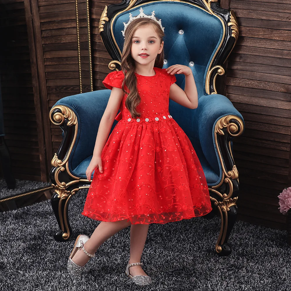

Kids Dresses For Girls Blue Party Dress Girls Toddler Dresses 2019 Girls Dresses For Party Wedding Princess Costume Tutu Dress
