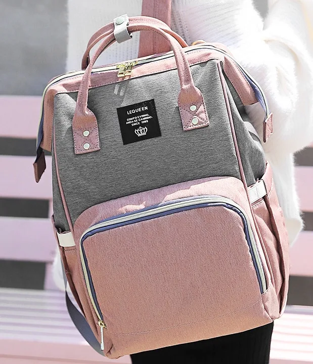 35# Большая вместительная сумка для мам Многофункциональный Рюкзак Детские Пеленки сумка водонепроницаемый подгузник сумка для беременных женщин влажная сумка