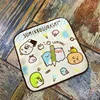 16x16cm Sumikko Gurashi Anime Bath Towels Square Cotton Handkerchief Soft Face Towel Cartoon Printed Washcloth For Kids Baby New 3