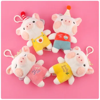 

cute animal plush pendant toy doll clamshell doll plush keychain 20kinds w06 wj04