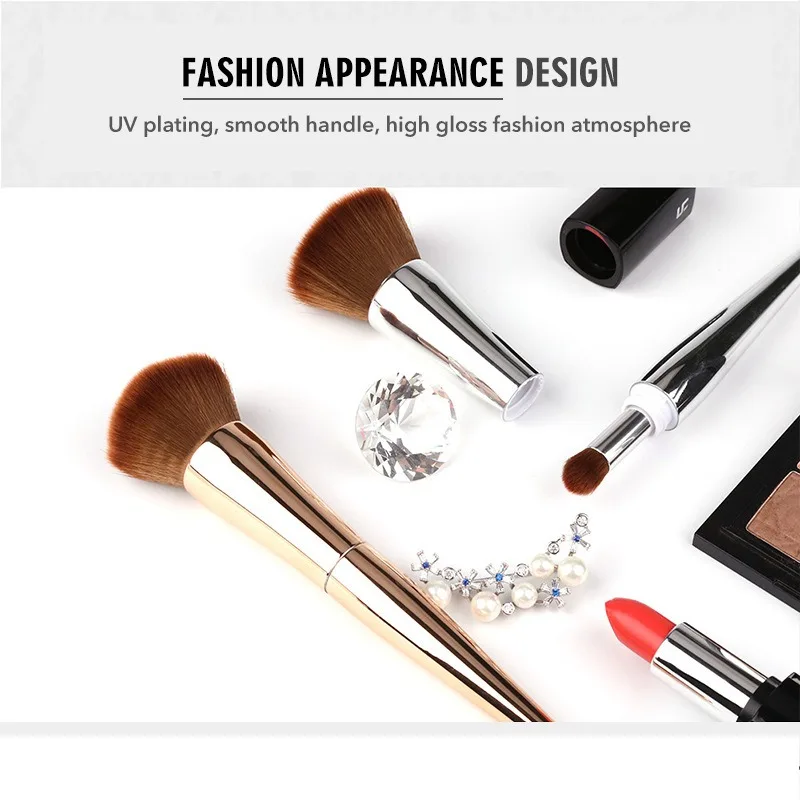 2 в 1 многофункциональная кисти для макияжа Make Up инструменты набор кистей для макияжа Профессиональный набор кисточек для макияжа лица кисти для макияжа