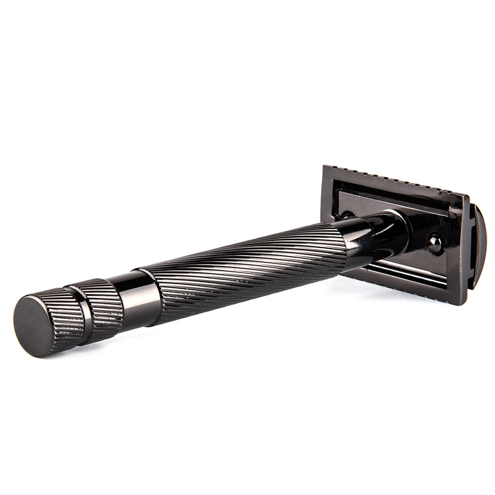 

1pc Safety Double Edge Razor For Men Barber Straight Razor Holder Men's Shaving Face Razor Blades Shaving Machine