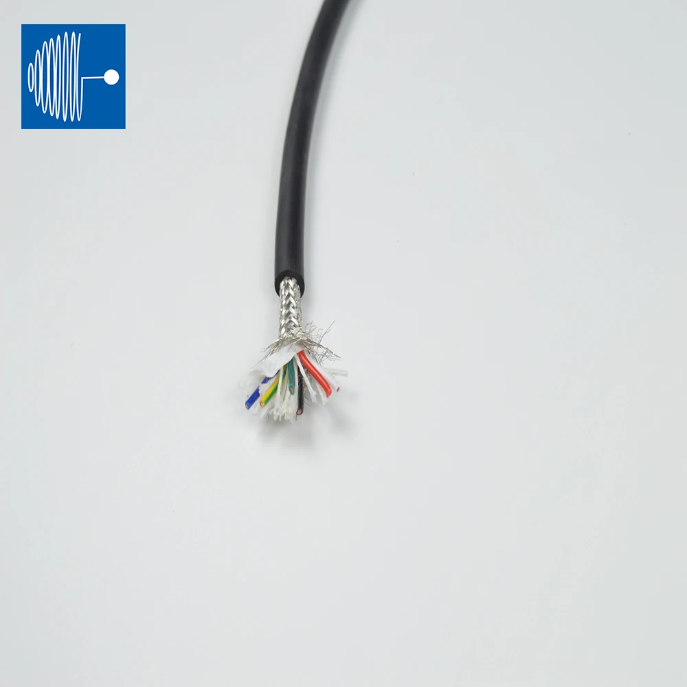 Высокий гибкий кабель towline 10 ядер 11 12 16 Trvvp pvc 0 3 мм Высокая гибкость для передачи