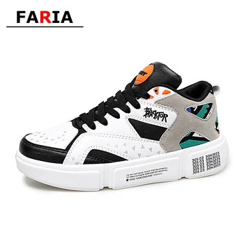 

2020 new flat platform chunky sneakers Breathable Casual Female Shoes Trainers Women lovers man spring mixed colors round toe