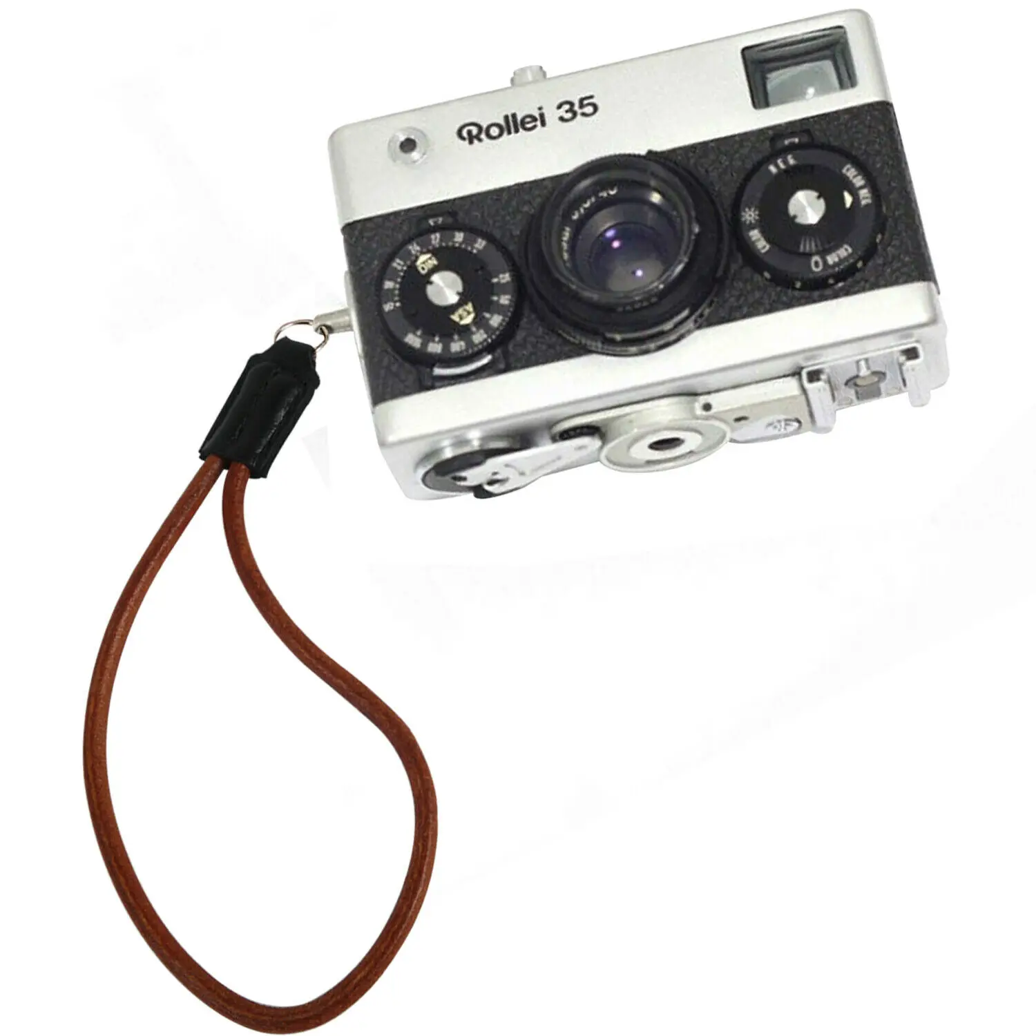 Enhanced Leather Camera Sling Strap Adapter with Metal Clip Buckle - Premium Accessories Bundle