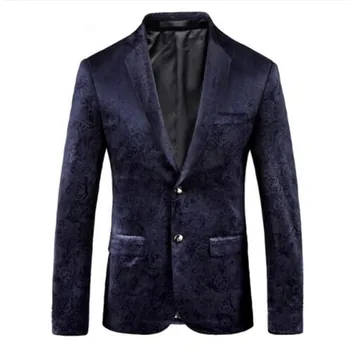 

2018 new arrival high quality printed casual blazers men,men's casual suits,printed men's jackets plus-size