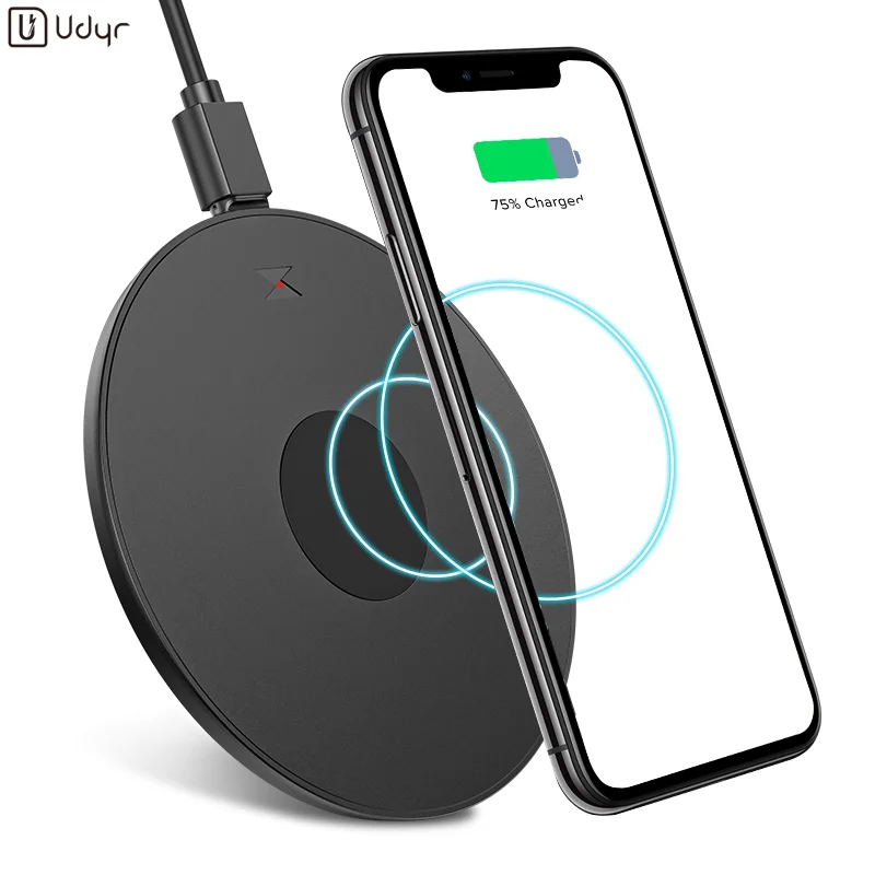 Беспроводное зарядное устройство Udyr 10 Вт для iPhone X Xs Max 11 Pro Airpods USB приемник