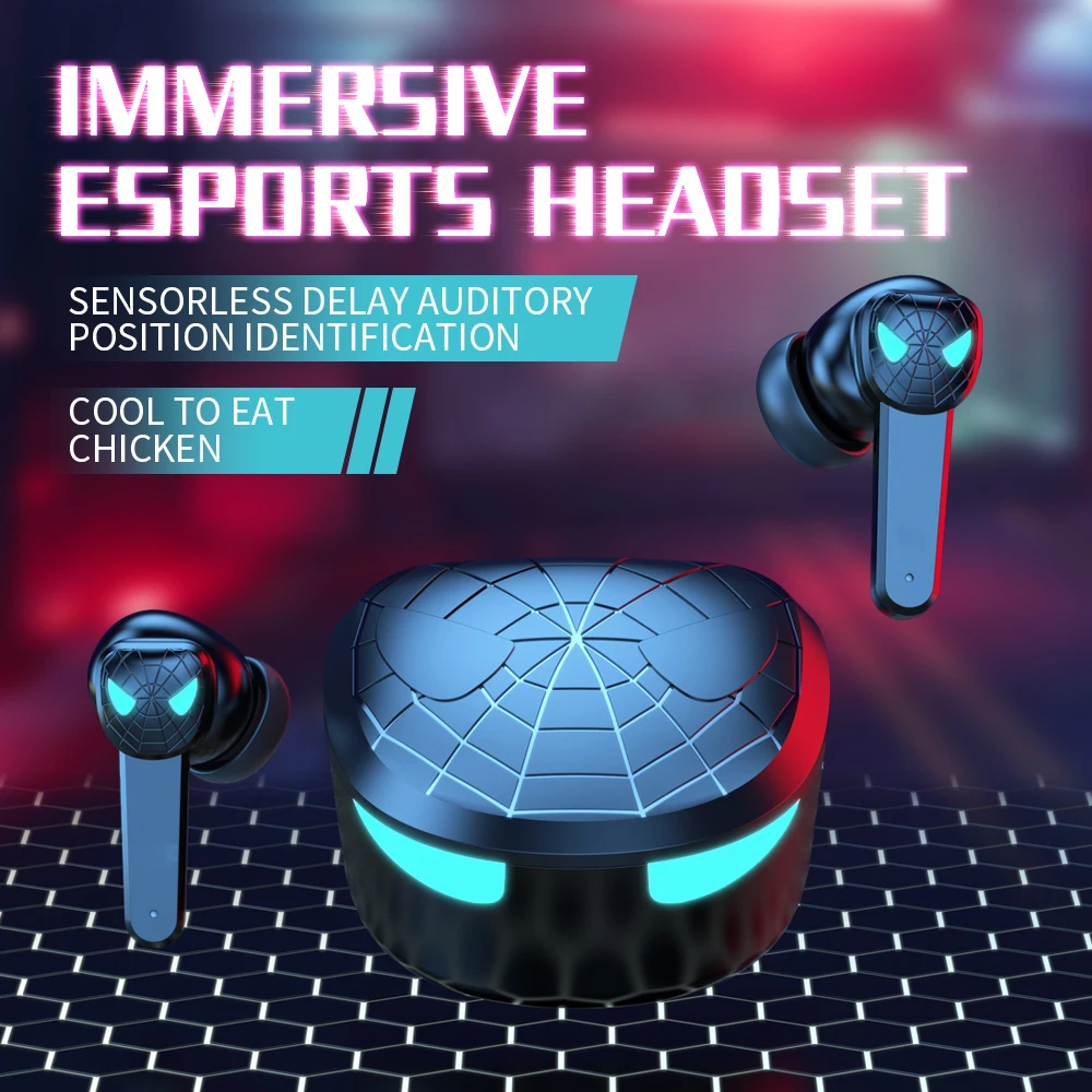 TWS VG10 Wireless Earphones Waterproof Stereo In-ear Earbuds With Mic Bluetooth-compatible 5.1 Sports Gaming Wireles Headsets |