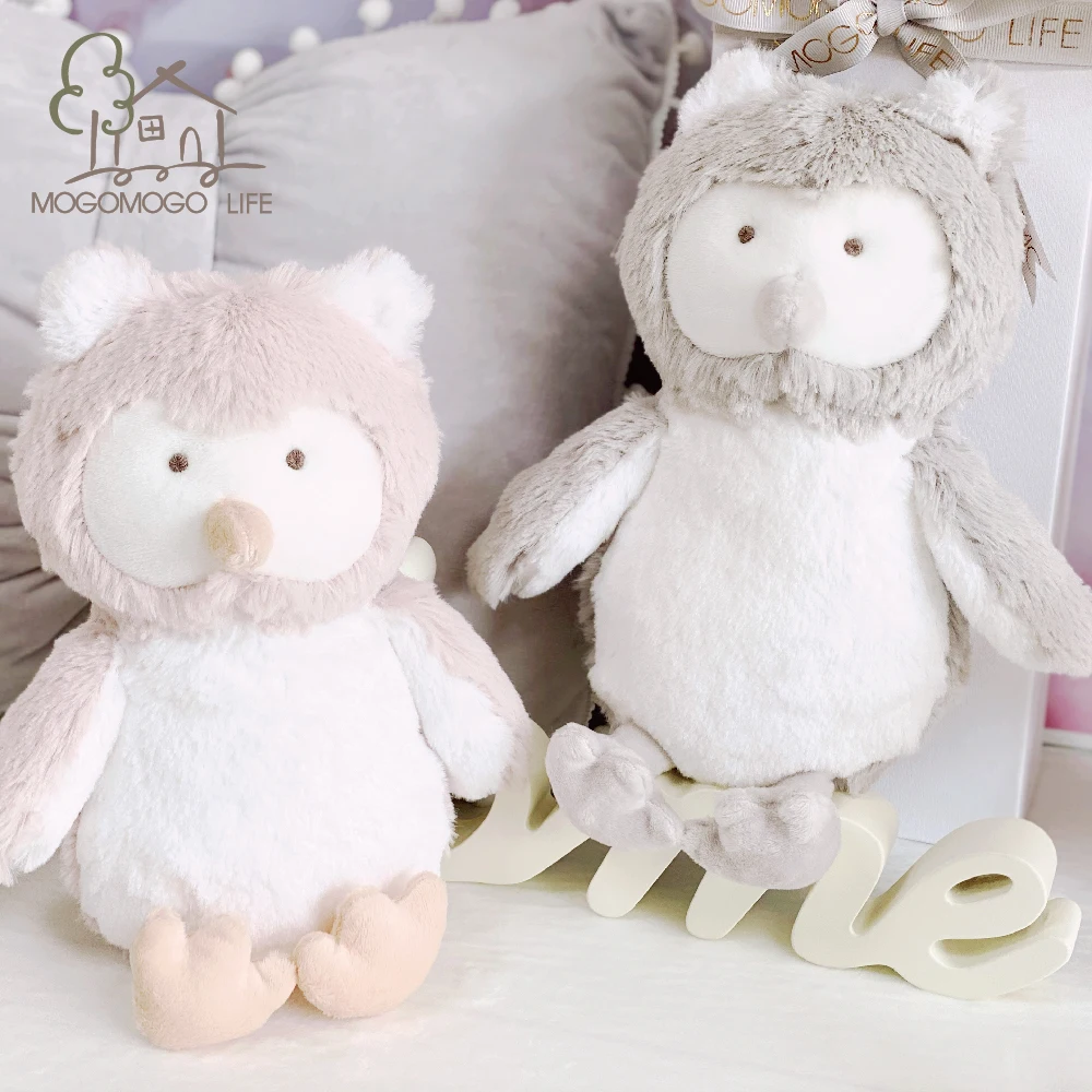 Luxury Handmade Sitting Size 16cm Lovely Lupita and Hedy Owl Stuffed Plush Dolls Safe Quality Soft Toys For Children Gift