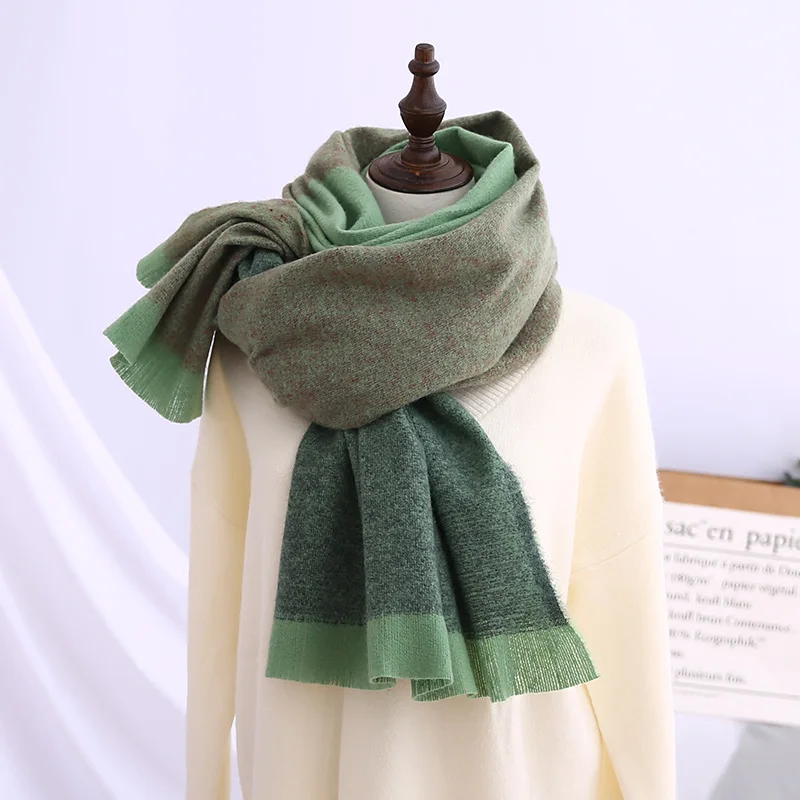 Новинка кашемировый шарф с принтом в клетку Cachecol Foulard для мужчин и женщин хиджаб с бахромой кашемировый палантин пончо бандана шарф