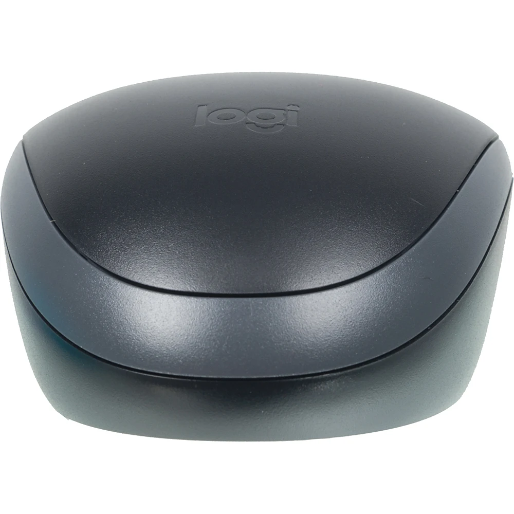 Мышь LOGITECH B110 SILENT, проводная, USB, черный и серый