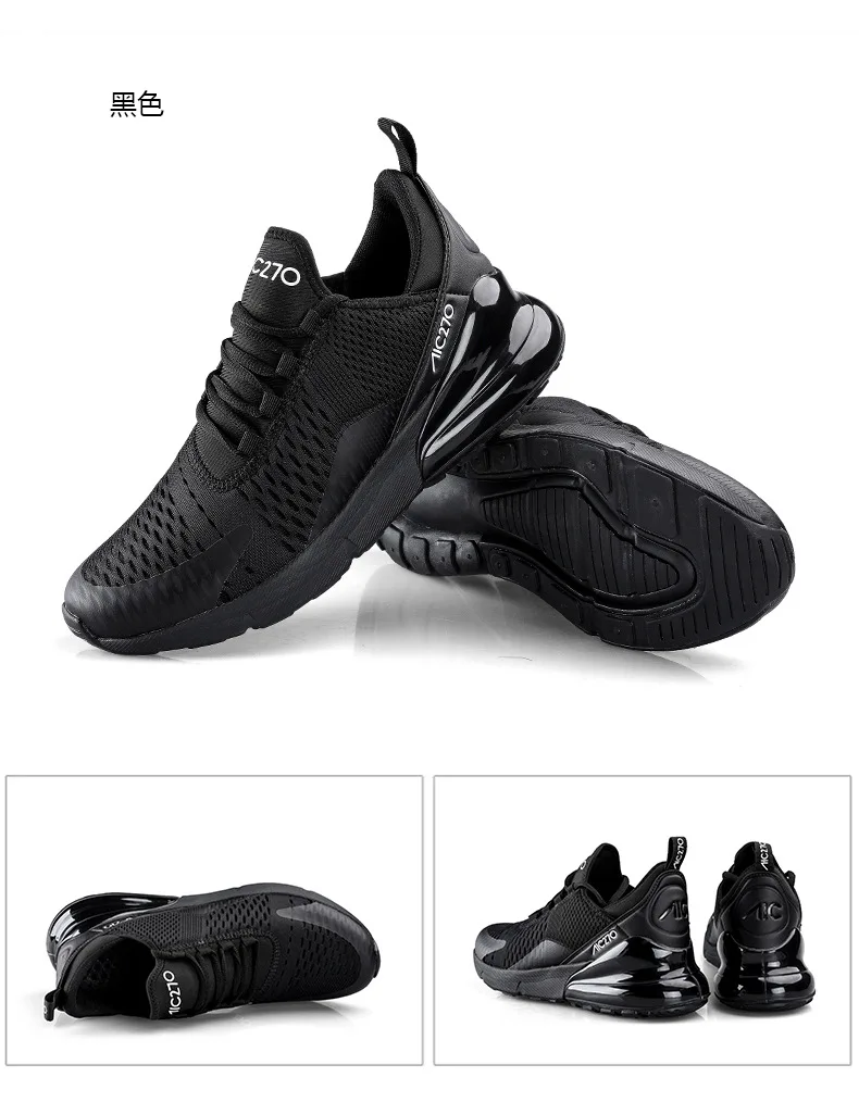 New Arrival Fashion Men Sneakers Air Cushion& Flyknit Tech Zapatos Para Correr Breathable Lightweight Men Casual Shoes