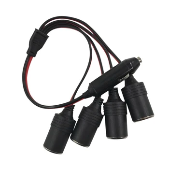 

1 to 4 Car Cigarette Lighter DC 12V Power Charger Adapter Female Socket Plug