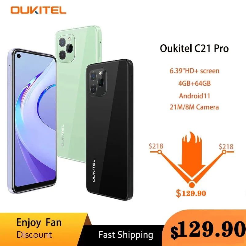 Смартфон Oukitel C21 Pro Купить