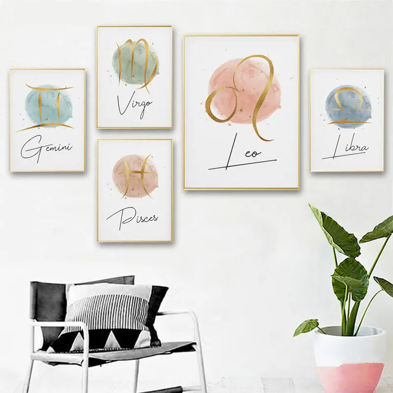 Constellation-Astronomy-Stars-Poster-Home-Decor-Canvas-Painting-Watercolor-Astrology-Sign-Paintings-Kids-Living-Room-Decoration (3)