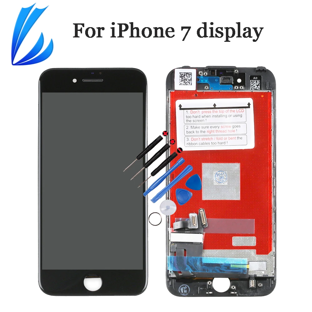 LL TRADER lcd мобильный телефон замена для iPhone 7 7g lcd дисплей Pantalla для iPhone7 кодирующий преобразователь сенсорного экрана в сборе+ инструменты