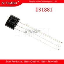 10 pces u18 us1881 to-92 oh188 1881 u18 to92 sensor de efeito hall detector magnético sensor salão motor