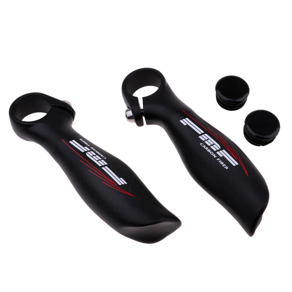 Matte Black Комплект из 2 предметов, Черный Велоспорт велосипед Горный Руль Бар Конец Ручки - Цвет: Matte Black