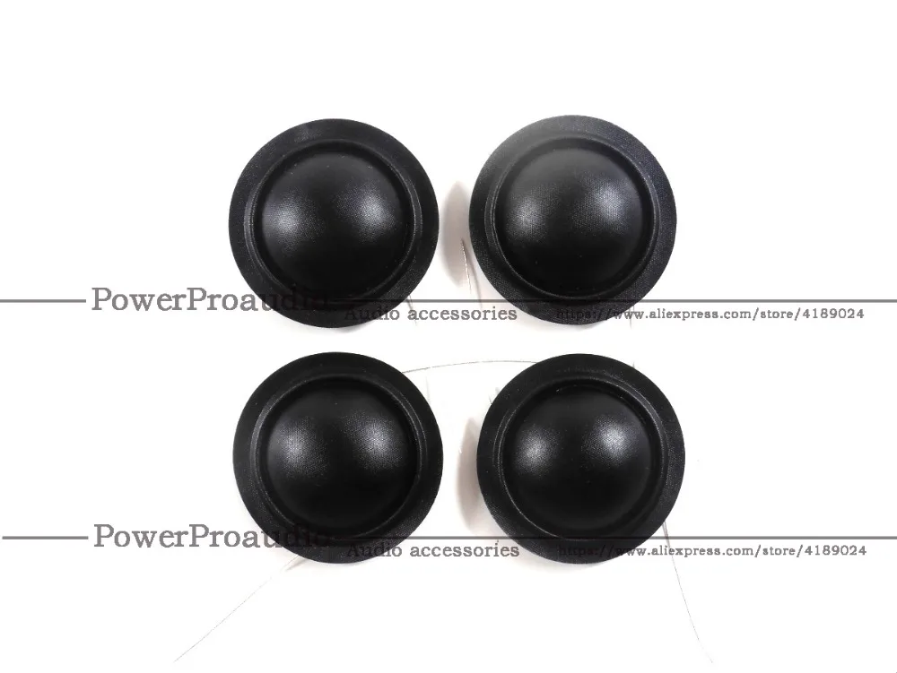 Alto-falante com Pinça Peças 28 mm Preto Diafragma de Seda Alto-falante Bobina de Voz Fio de Chumbo Dois Lados 8ohm Alta Qualidade