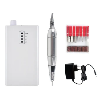 

Rechargeable Electric Nail Drill Portable Manicure Machine Nail File Nail Drill Machine Kit