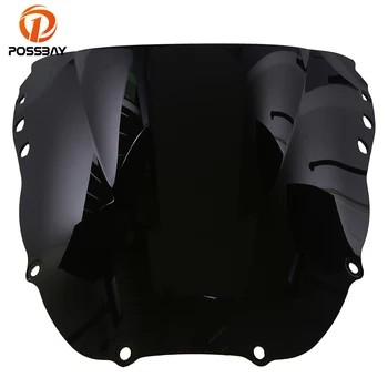 

POSSBAY ABS Vintage Motorcycle Windshield Scooter Windscreen Deflector for Honda CBR900RR 1998 1999 Cafe Racer Motor Windscherm