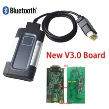Новый VCI vd ds150e cdp pro лучший V3.0 PCB bluetooth 2017.R3 2016R0 программное обеспечение VD TCS CDP диагностический инструмент для delicht obd2 сканер
