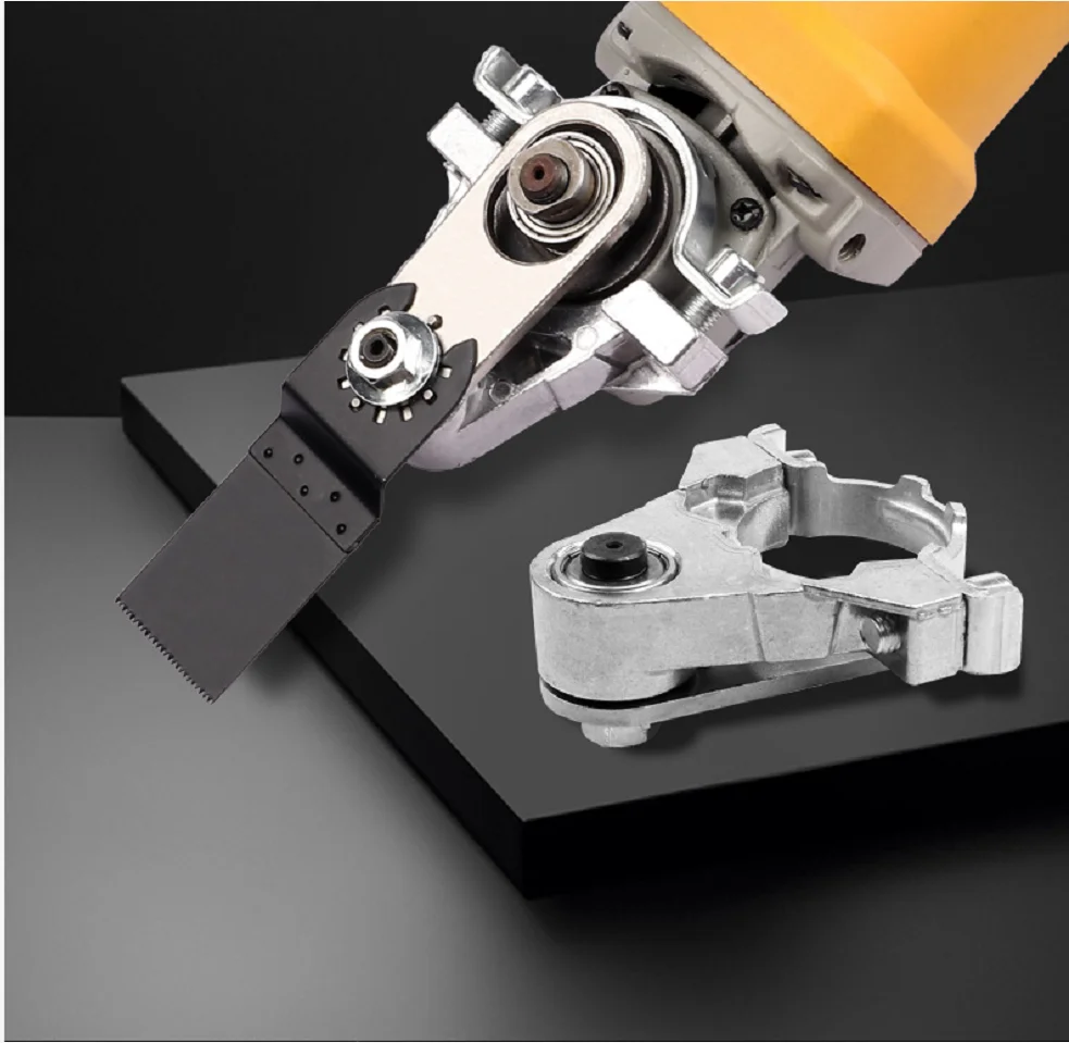 Angle Grinder To Grooving Machine Adapter Angle Grinder Conversion Universal Head Kit For 100 Model Woodworking Tool
