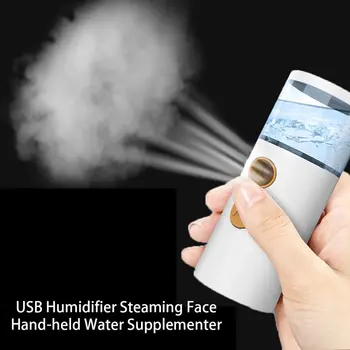 

Nano Spray Water Meter Humidifier Steam Face Portable Hydrating Instrument New Beauty Instrument Handheld Spray