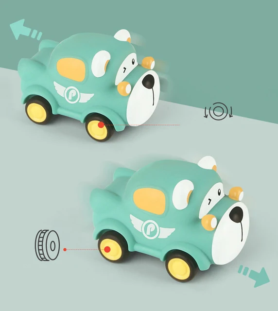 Car Toys For Baby Boys 1 Year Old Soft Toy Cars For Toddlers 13 24 Months Kids Early Learning Educational Children Birthday Gift 5