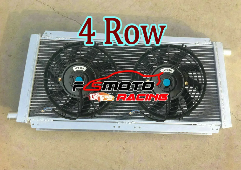 4 рядный алюминиевый гоночный радиатор для лотоса Элизе и эстс серии 1 2 VAUXHALL VX220