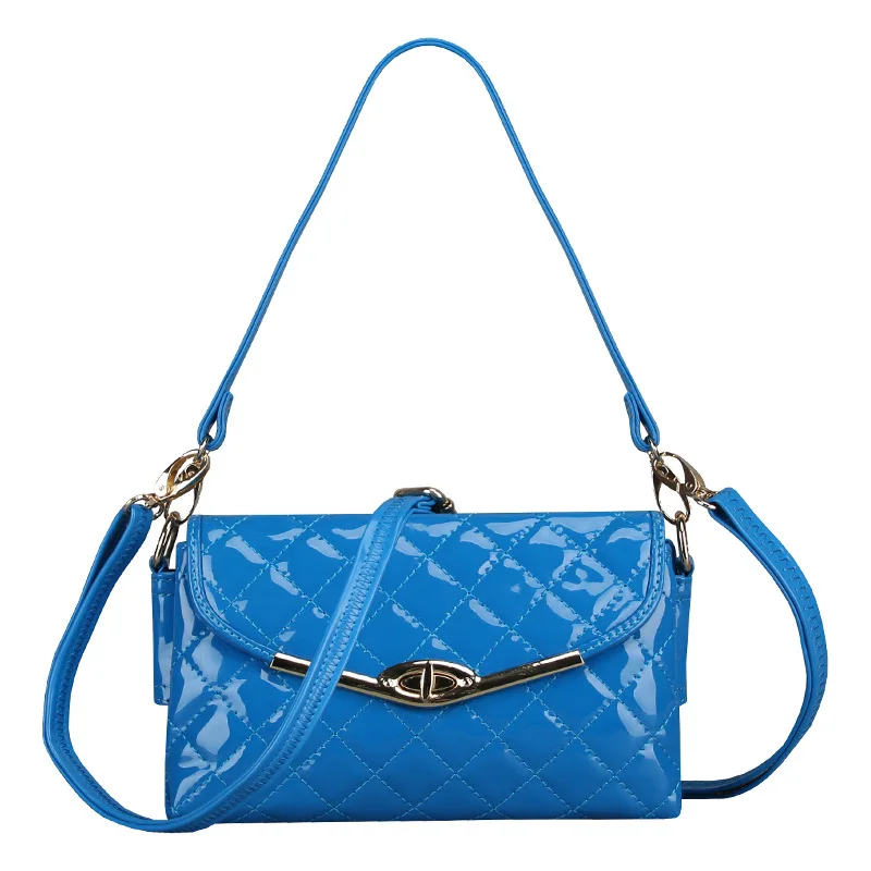 

2020 New Women's shoulder bag oblique straddle bag pvc material Fashion Women's Cross bag Mini bag Women's handbag