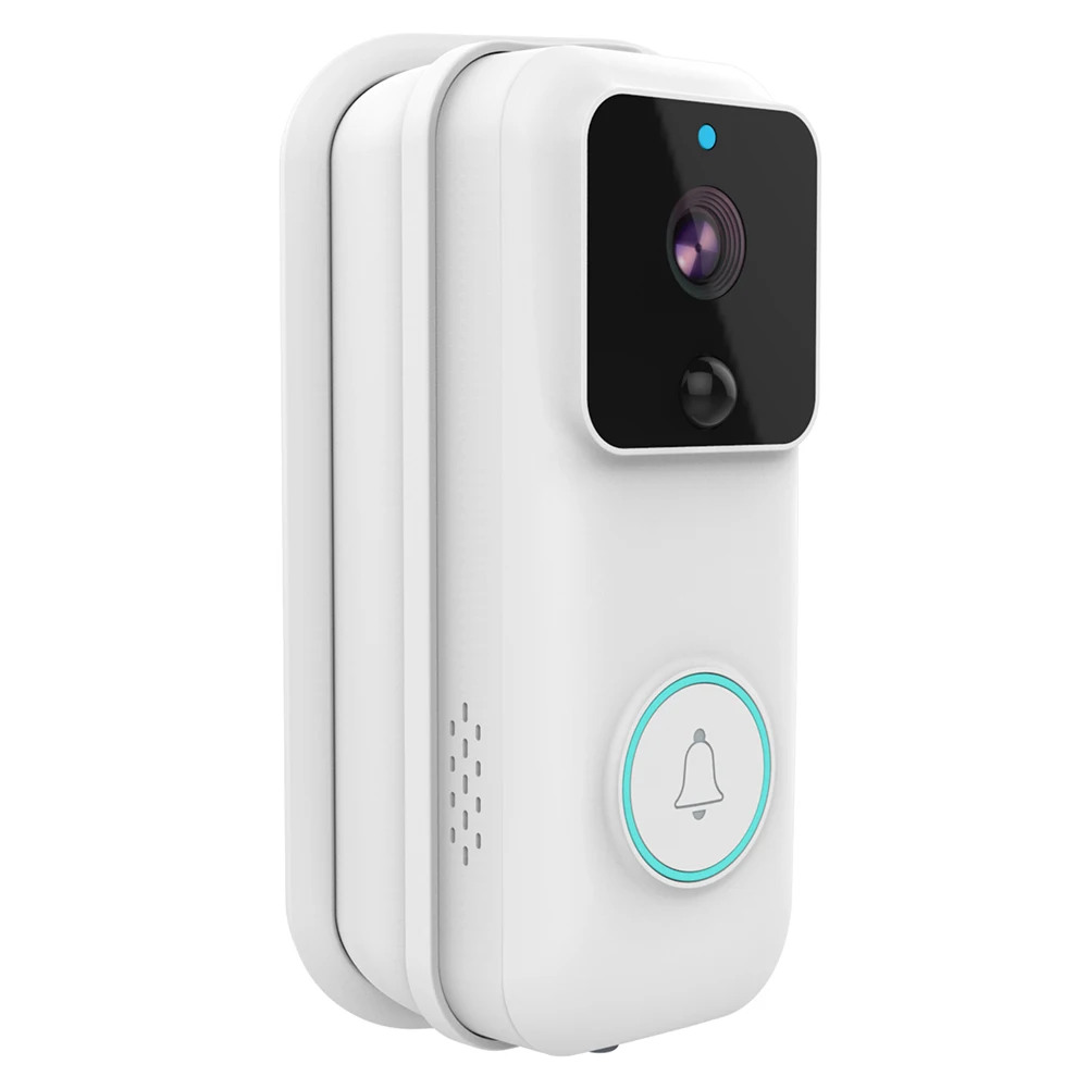

Smart Doorbell Wireless WiFi 1080P Remote Monitoring Video Voice Two-way Intercom Anti-theft Video Doorbell BJStore