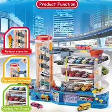 Мини-Автостоянка игрушечный ящик детские игрушки ящик для хранения Чехол модель автомобиля навес для автомобиля игрушечный гараж детские развивающие игрушки