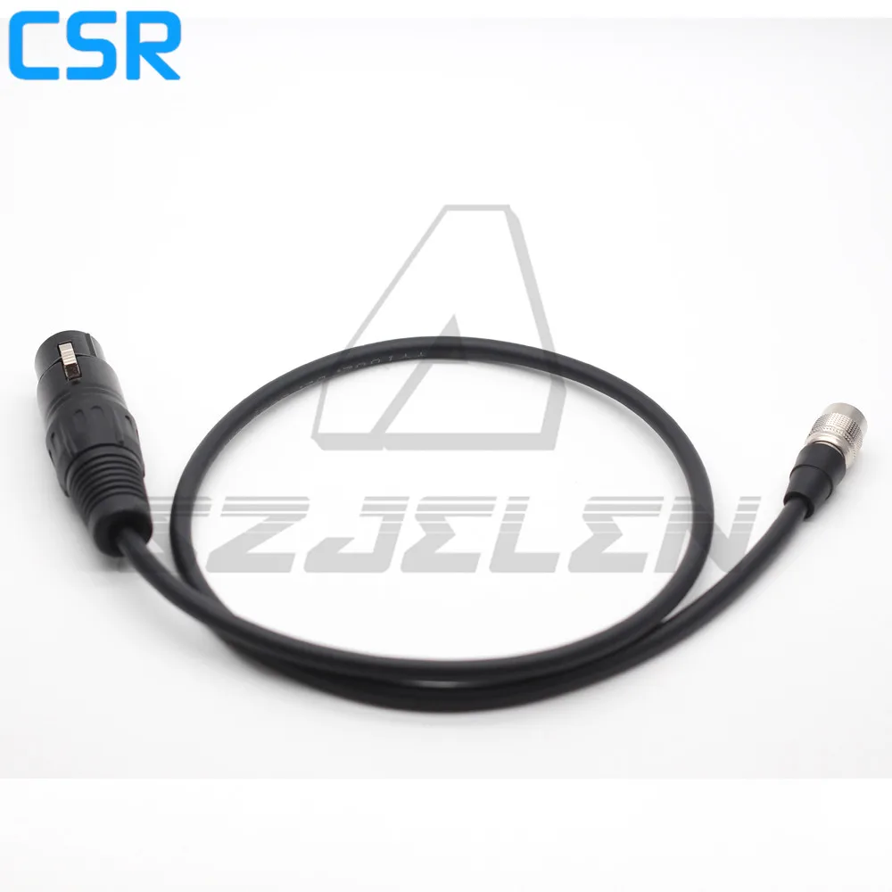 Камера sony/ARRI AMIRA 12V power Hirose 4pin to xlr 4pin female для камеры шнур питания для монитора