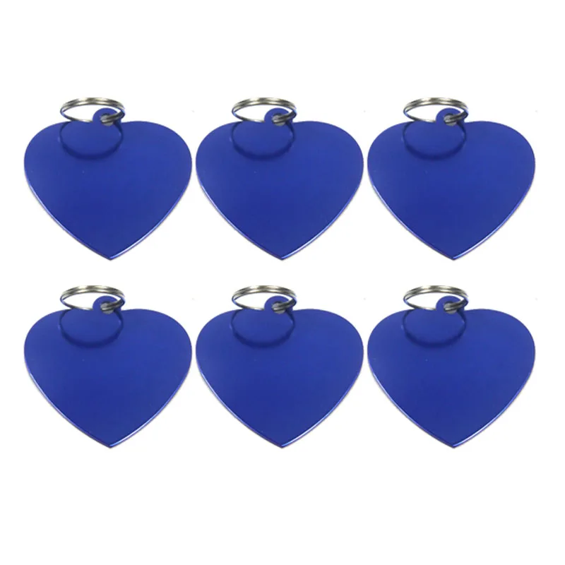 Pet Identity Card DIY ID Tags (Name, Phone Number) Bone/heart Shape Cute Decorative Necklace For Cat & Dog Wholesale