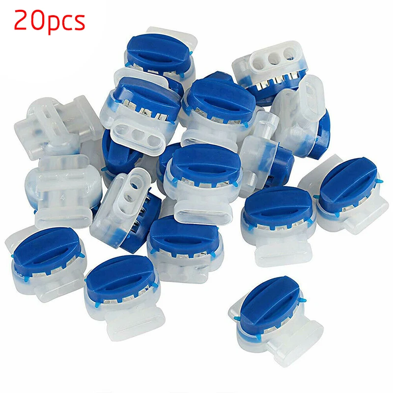 20pcs Wire Connector Terminal Garden Robot Automatic Lawn Mower Cable Connector 314 Mower Garden Outdoor Applications fuel hose connector