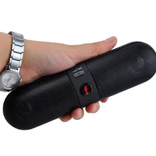 Модные капсулы форма беспроводной синий зуб аудио хорошее качество звук противоударный FM стерео Встроенный микрофон легко носить с собой