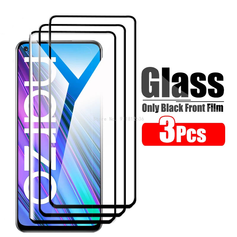 

3Pcs Front Protective Glass For Oppo Realme Narzo 30 5G Glass On Realme Narzo 30 Pro 30A Screen Protector Narzo30A Narzo30 Film