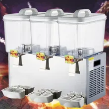 CE 18L* 3 бак замороженный горячий/холодный напиток Молоко Торговый Автомат для сока