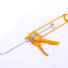 Напрямую от производителя желтый, двух колонн силиконовый герметик пистолет для склеивания ручного оборудования инструменты шов красота агент клеевой пистолет