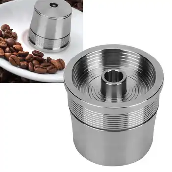 

Stainless Steel Reusable Coffee Filter Capsule Set Coffee Maker Parts Fit for illy Kitchen Coffee Machine Accessories