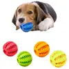 Pet Dog Cat Training Interactive Rubber Ball Pet Puppy Teething Treat Clean Bite Toy Practical Durable Training Rubber Ball ► Photo 3/6