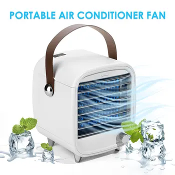 

2020 New Generation 200ml Mini Portable Air Conditioner Fan Arctic Conditioning Humidifier Purifier USB Desktop Air Cooler Fan