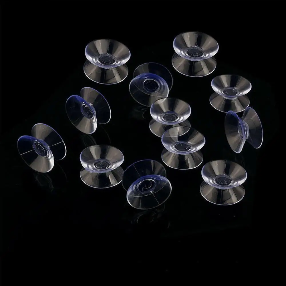 5 10 pcs 20mm 30mm 35mm 50mm Width Double Sided Suction Cup Sucker Pads for Glass Plastic