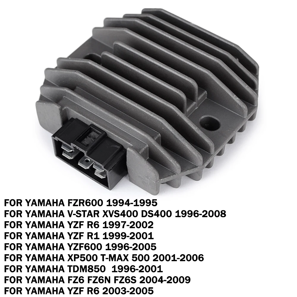 

Motorcycle Regulator Rectifier for Yamaha YZF R1 R6 FZ6 FZ6N TMAX 500 FZR600 YZF600 TDM 850 XP500 FZ6S V-STAR XVS400 DS400