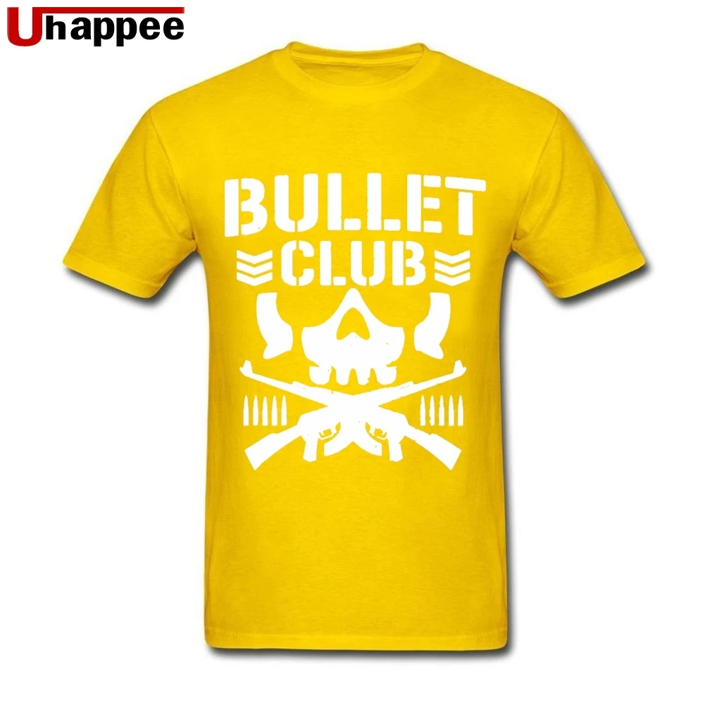 Брендовые футболки по индивидуальному заказу Bullet Club Guys с коротким рукавом и круглым вырезом Мягкие хлопковые рубашки для мужчин Boyfriend простой модный стиль