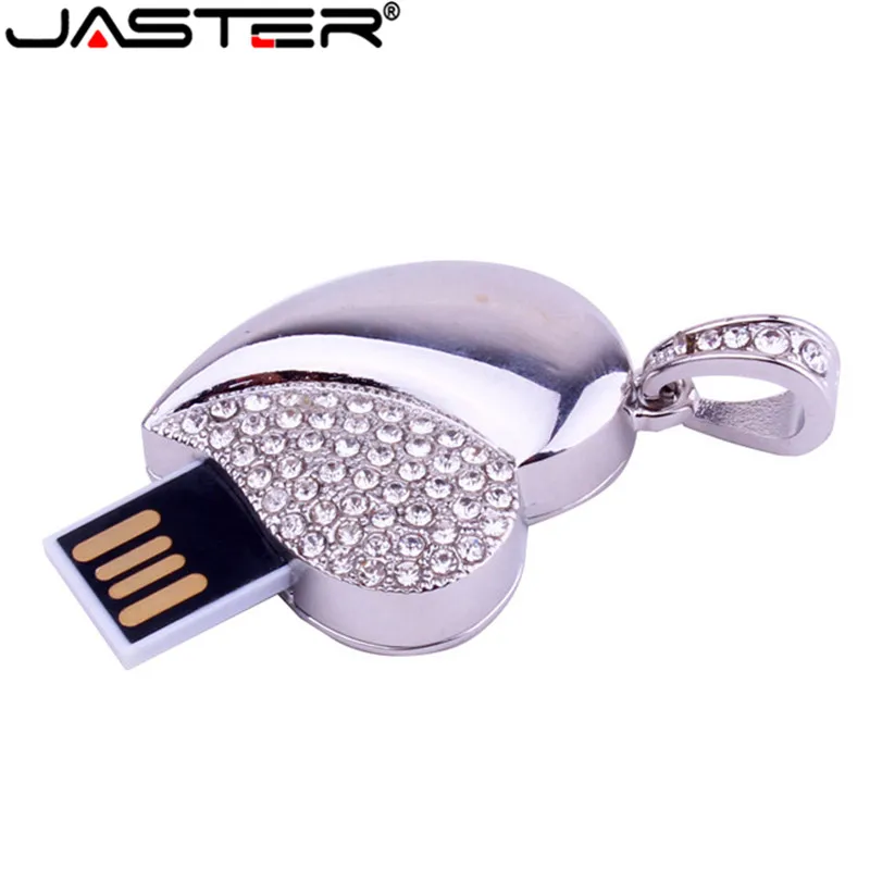 Металлический Цепочки и ожерелья флеш диск USB 2 0 4GB/8GB/16GB/32GB/64GB 128GB золотистый