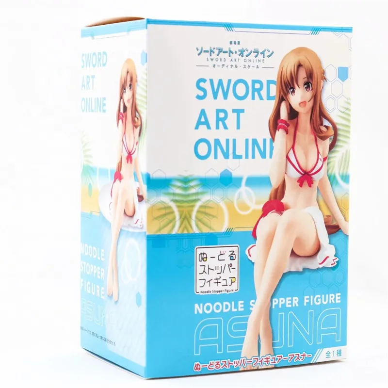Купальник Asuna sмеч Art Online милый сидящий купальник Ver. ПВХ фигурка САО Юки Асуна