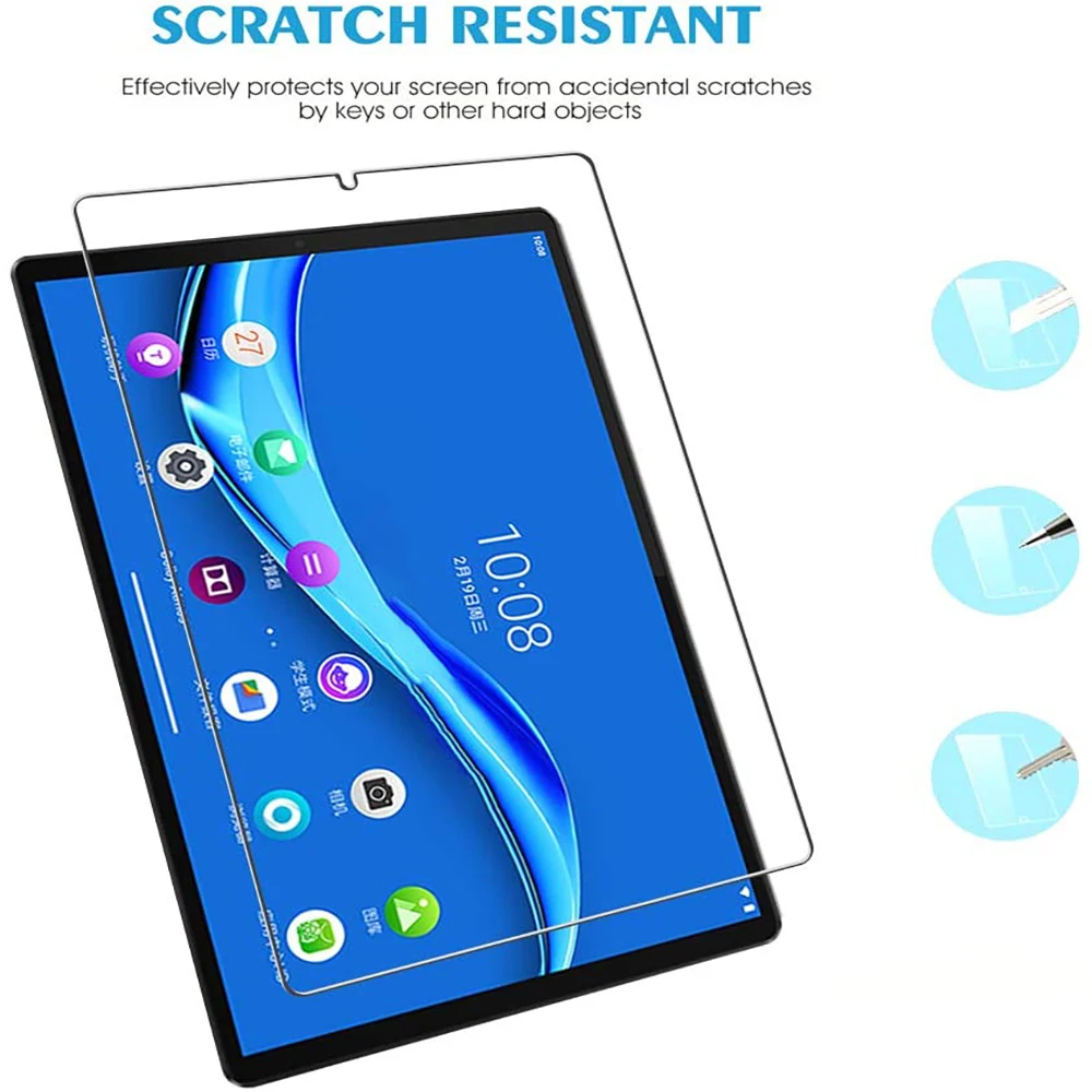 For Lenovo TAB M10 PLUS TB-X606F/TB-X606X 10.3 Inch - 9H High Quality Tablet Tempered Glass Screen Protector Film